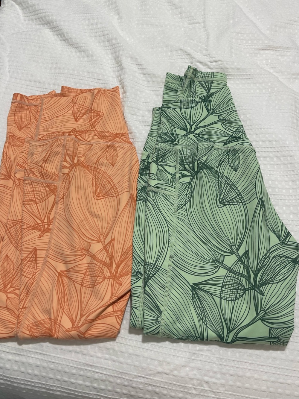 BuffBunny Peach & Mint Legging Duo